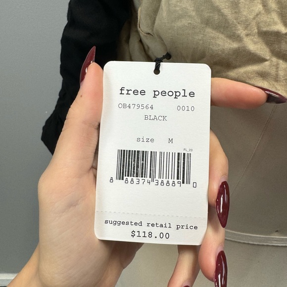 Free People Casual Lace Dress M with tags e103-5 - Picture 8 of 8